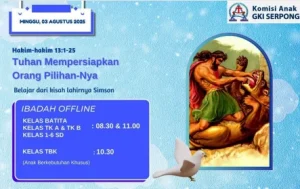 Tuhan Mempersiapkan Orang Pilihan-Nya