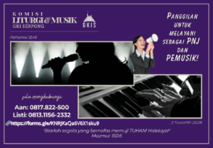 Panggilan untuk menjadi PNJ dan Pemusik