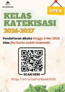 Kelas Katekisasi 2026-2027