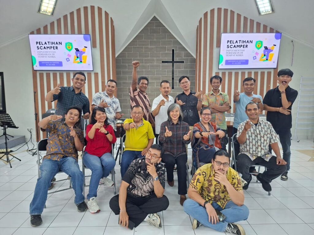 Pelatihan SCAMPER & Team Building : Mendorong Kreativitas dalam Pelayanan GKI Serpong