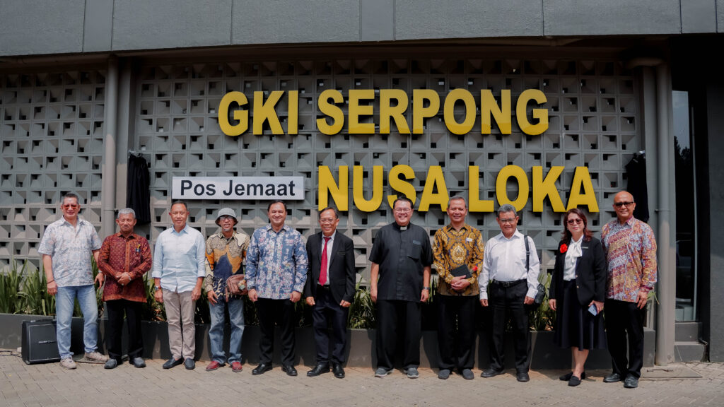 GKI Serpong Resmikan Pos Jemaat Nusaloka & Lantik Badan Pengurus Baru
